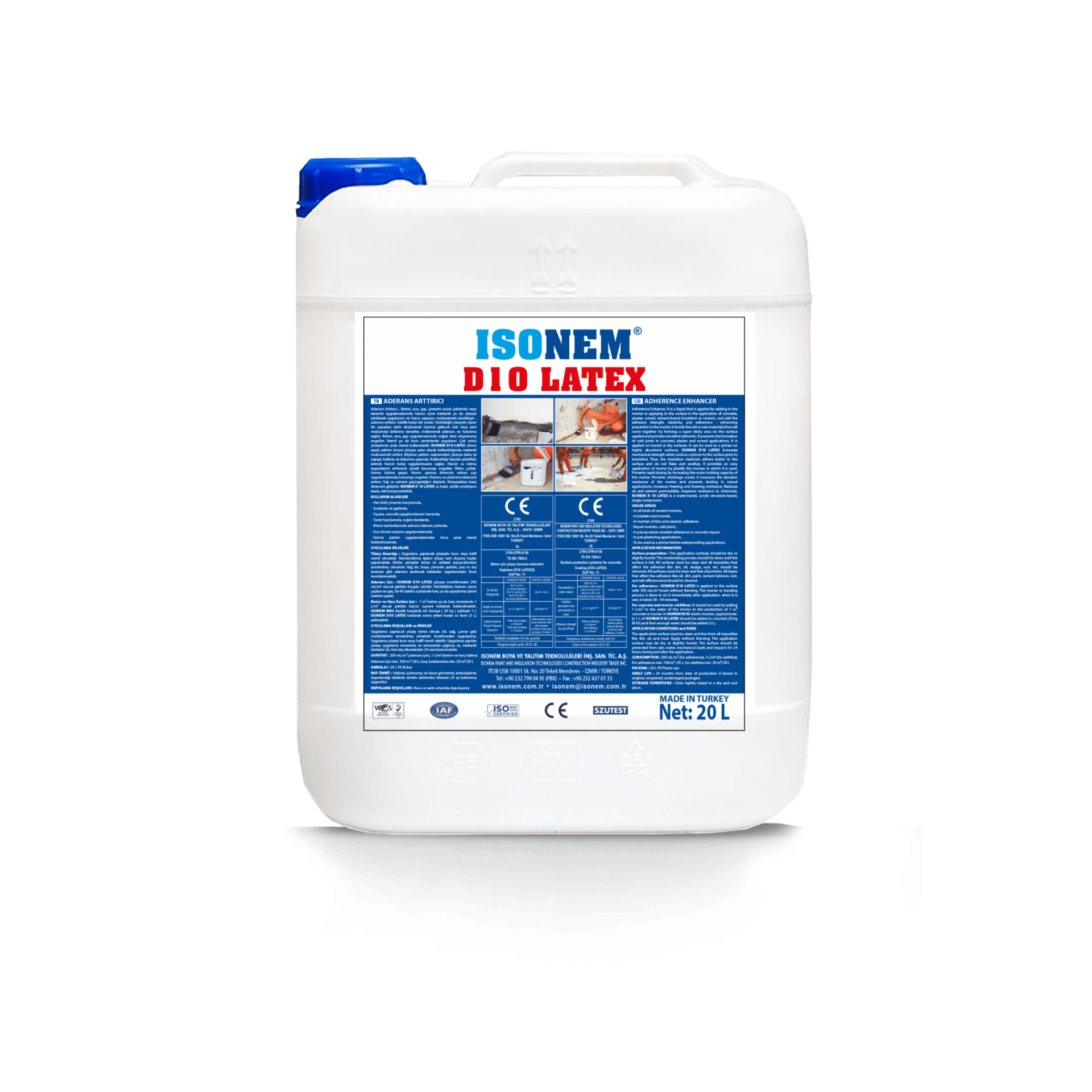 Isonem D10 Latex 20 L