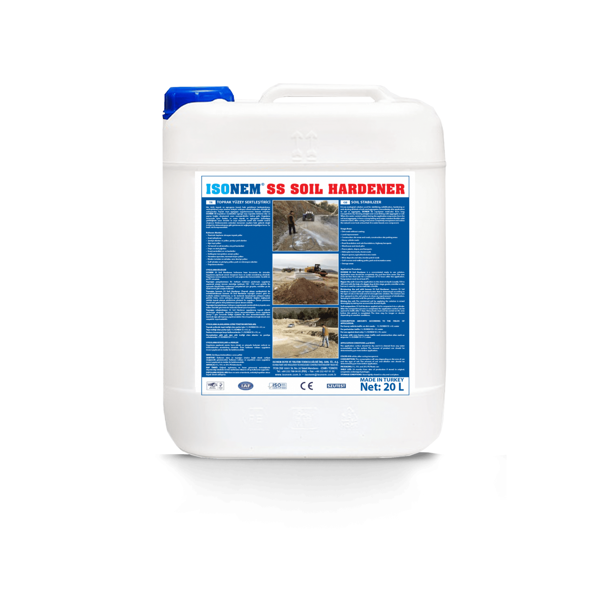Isonem SS Soil Hardener 20 L
