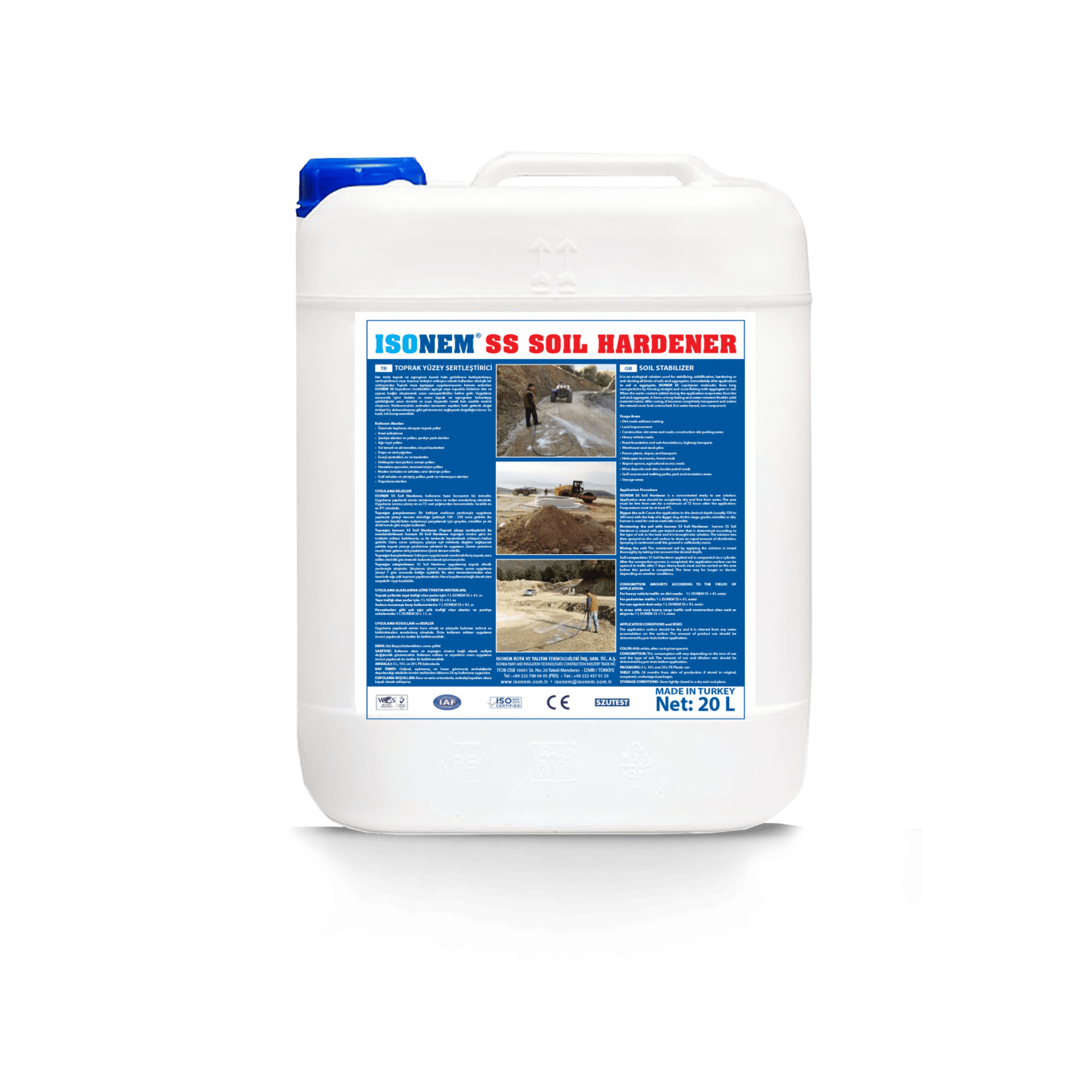 Isonem SS Soil Hardener 10 L