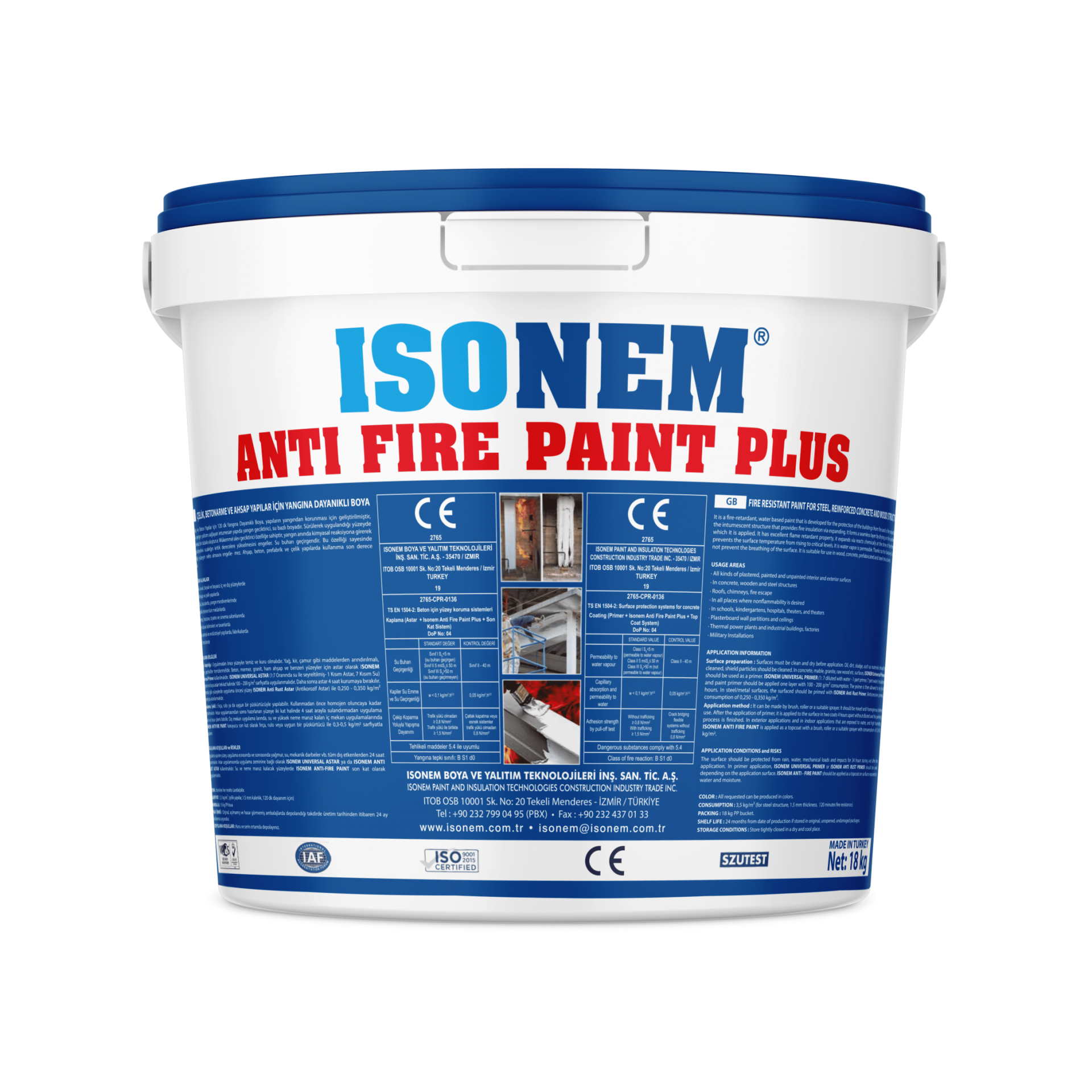 Isonem Antifire Paint Plus 18 KG
