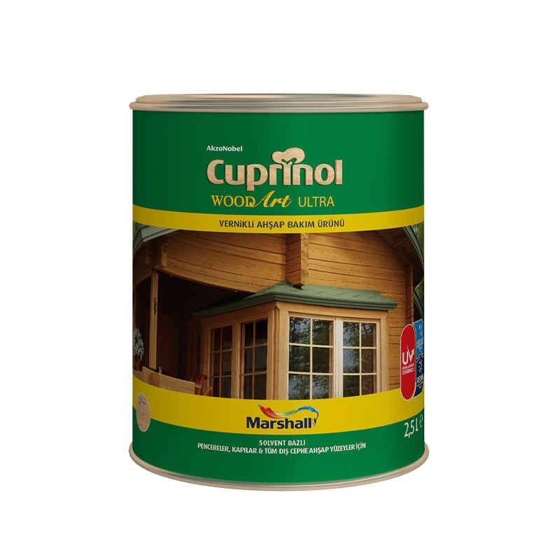 Marshall Cuprinol Vernikli Ahşap Bakım Ürünü Naturel 2,5 L
