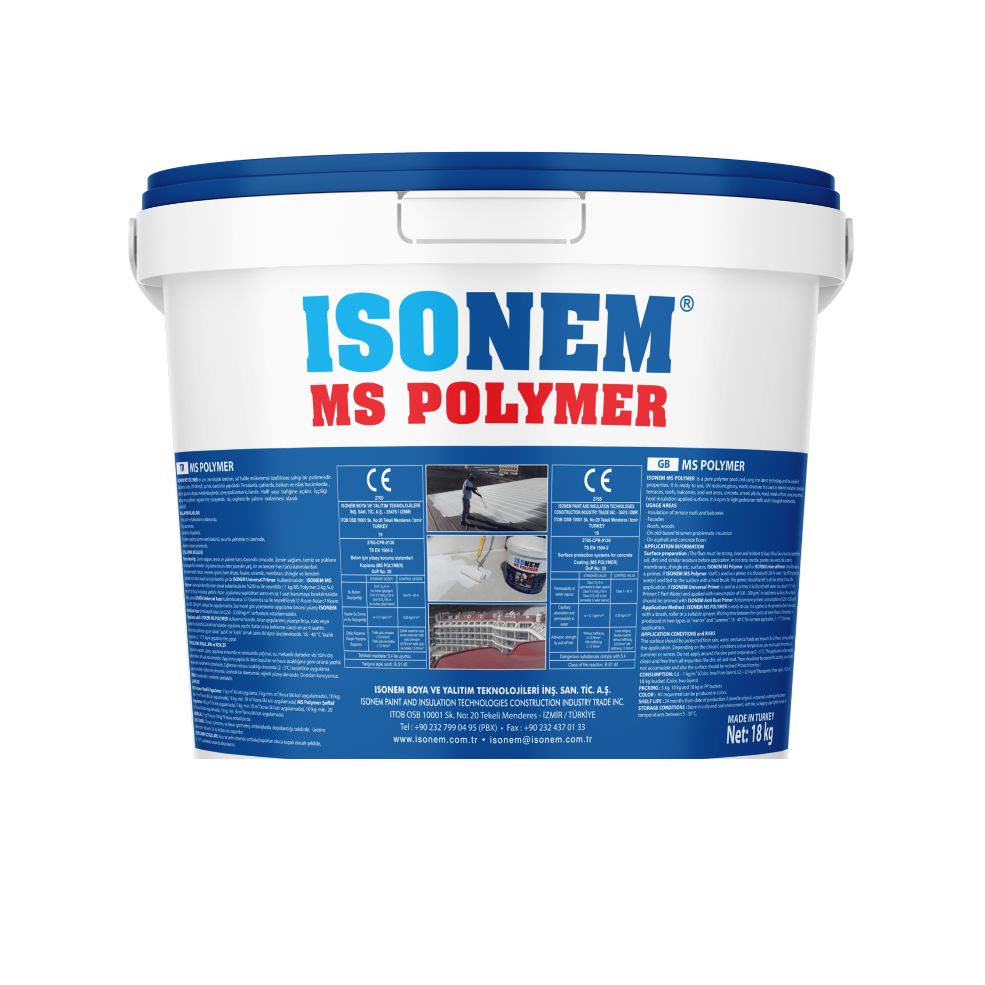 Isonem MS Polymer ŞEFFAF 10KG